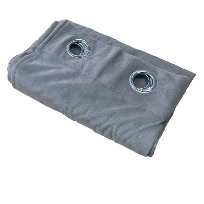 Quality Standard Wholesale Luxury Modern Style Plain Velvet Curtains with Rings for Living Room