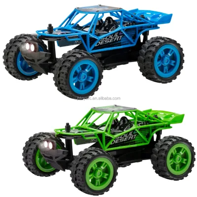 1:32 Scale 2.4G 25KM/H High Speed RC Car With 2-Speed Gear Variable Speed Switch LED Light Mini Toy RC Cross Country Racing Car