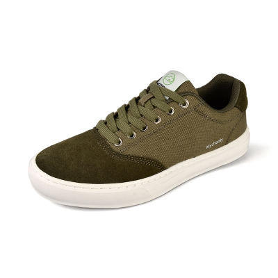 OEM Customized Suede Canvas Upper Style Women Sneakers Casual Footwear Manufacturer