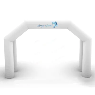 Custom Made 6x2x4mH Inflatable Arch with LOGO Printing and Air Blower Repair Kits