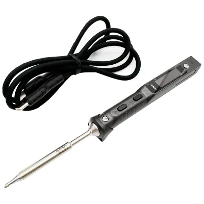 Portable Electric Soldering Iron Kit TS101 - Programmable Intelligent Mini Electric Welding Pen - Micro Welding Station