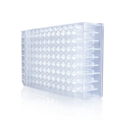 Factory 1.0ml 96 Round-Well Deep Well Plates Conical V-Bottom Storage Plate