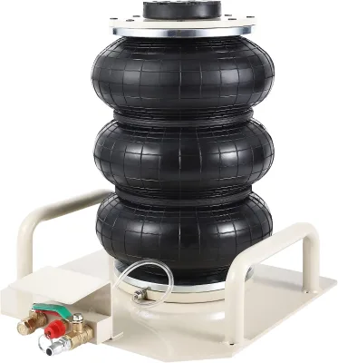 3 Ton/6600LBS Triple Bag Air Jack Fast Lifting Pneumatic Car Repair Inflatable Bladder Jack Lifting Height up to 15.75 Inch