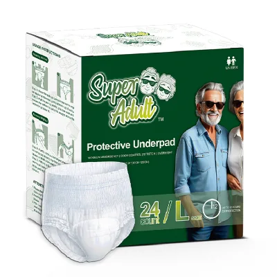 In Stock Medical Hospital Super Absorption OEM ODM Cheap Wholesale Diaper Pant Nappy Disposable Pull up Adult Diaper