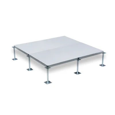 Huilian Modern Anti-static Steel/Metal Raised Access Flooring System Embossed Pattern 5 Year Warranty Office Buildings Computer