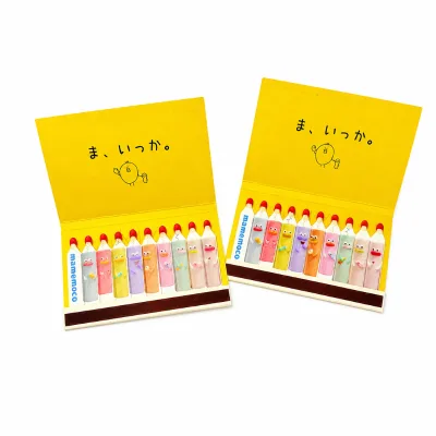 Book Type Safety Matches with Wooden Stick for Household and Camping Use