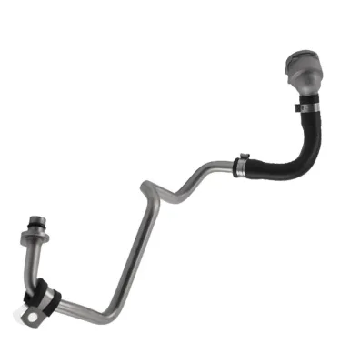 11537643226 Turbo Oil Inlet Pipe, Turbocharger Lubrication Line Compatible with BMW F20 F30 F10, Premium OE Standard Auto Part