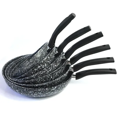 Premium Modern Non-Stick Heat Resistant Fry Pan with Oven Safe Bakelite Handle Factory Direct Price Cookware for Kitchen Use