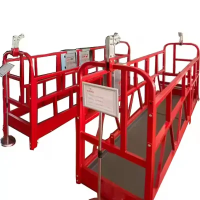 Customized Electric Hanging Scaffolding Platform with Hot-Dip Galvanized Steel for Construction Use