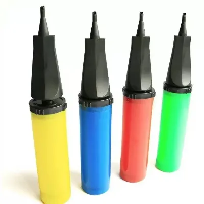 Handheld Air Pump Inflating Balloons Turtle Frog Elf Piggy Stick Bobo Ball Aluminum Foil Wedding Portable Model 007