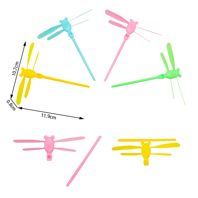 Colorful Flying Dragonfly Plastic Sky Dancers Toys for Kids