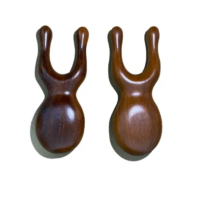 Travel Pocket Nose Wood Scrapers Face Scraping Massager Wood Nose Massage Comb Tools Nose Guasha Tool
