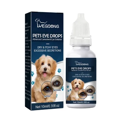 2023 Vet Products 10ml Advanced Dry Itchy Solution Pet Eyes Drops Dog Eye Care