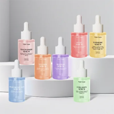 Free Sample Nourishing Moisturizing Skin Care Face Serum Private Label Vitamin c Serum