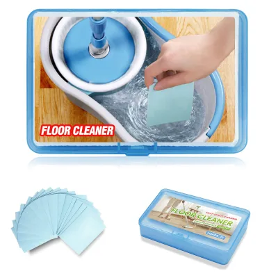 32PCS Stock Floor Cleaning Slice Concentrated Soluble Cleaning Slice for Floor Kitchen Room Mopping