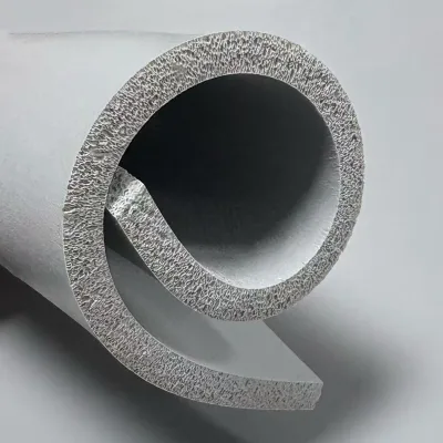 Fire Resistant Silicone Rubber Foam Sheet | Shock Absorbing Insulation Pad for EV Lithium Battery & Electronics