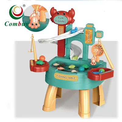 Fishing Table Children Slide Game Electric Catching Fish Toy