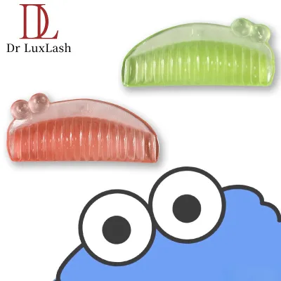 Factory In-Stock Large Eye Self-Adhesive Keratin Correction Pads Perm Dye Eyelash Lifting Silicone Pads Soft Gel Pads