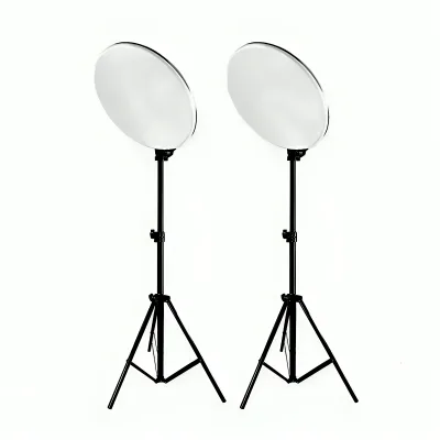 10 Inch Round Full Screen Smartphone Live Broadcast Table LED Fill Light Video Conference Beauty Professional Photography Lamp