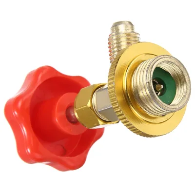 Refrigerant Can Open Valve 1/4 SAE Tap Valve Bottle Opener for Refrigerant