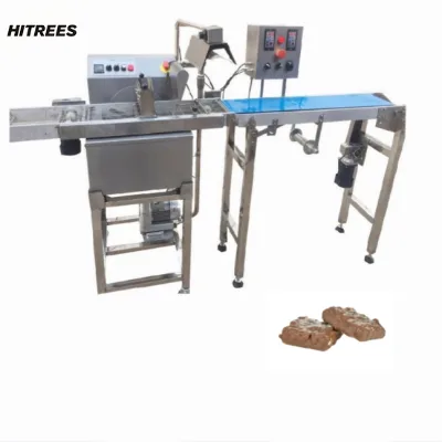 Heavy-Duty Chocolate Coater for Granola Bar Production Facilities