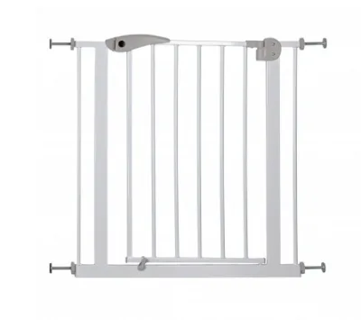 Safety 1st Easy Install Metal White Baby Gate with Extension