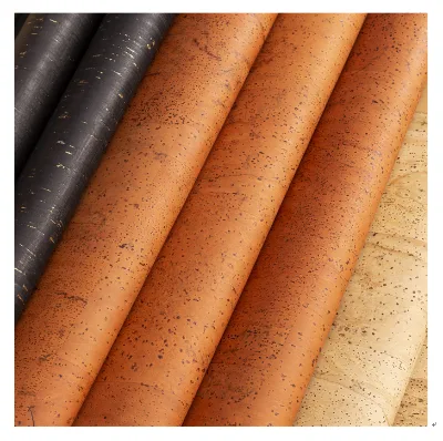 Wholesale Custom Vegan Cork Leather Eco-Friendly Degradable Stain-Resistant Color Printed for Bags & Purses