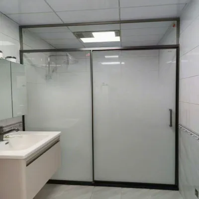 8mm Glass Shower Box with Aluminum Alloy Frame Swing Door Shower Cabin for Bathroom-Modern Design 5-Year Warranty