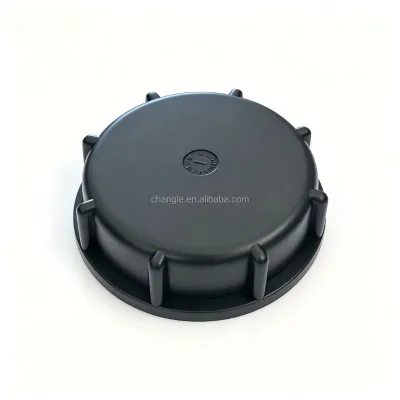 2 Inch 60mm IBC Tank Outlet HDPE S60x6 NPT Thread EPDM for Container Port Industrial