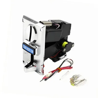 Jy936 High Quality Multi-Currency Coin Acceptor New Version 1 Yuan Coin Pusher Accepts Six Kinds of Foreign Coins in English