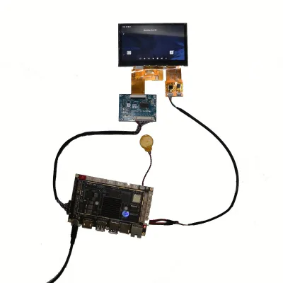 4.3-inch Screen RK3566 Android Motherboard Access Control Motherboard Android 11 Face Recognition LCD Screen Kit