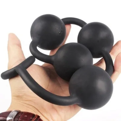 Medical Silicone Large Anal Beads Butt Plug Toys for Anus Sex
