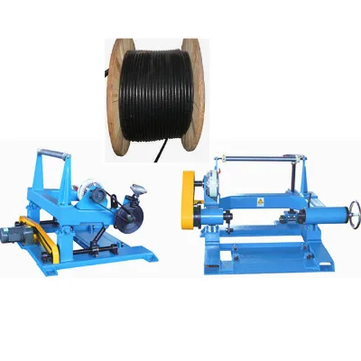 Wire and Cable Reel Pay off and Take up Machine