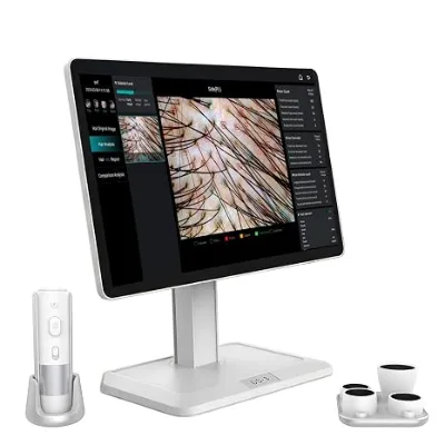 Aisia Intelligent 200x 4 Lens 16mp Camera Trichoscope Ds-3 Ai Hair Mirror Analysis Scalp Analyzer Follicle Detector