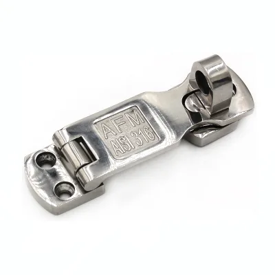 Marine Boat Yacht Accessories Heavy Duty Swivel Hasp Stainless Steel 316 Door Lock Hinge