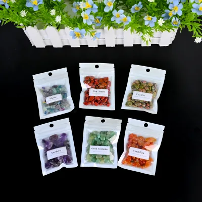 High Quality Multi-color Reiki Stone Crystal Gravel for Feng Shui and Customized Size Decoration