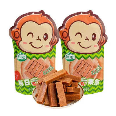 Hot Selling Baked Berry Chip Hawthorn Snack Soft and Sweet Health Food with Kosher Certificate Packed in Bag
