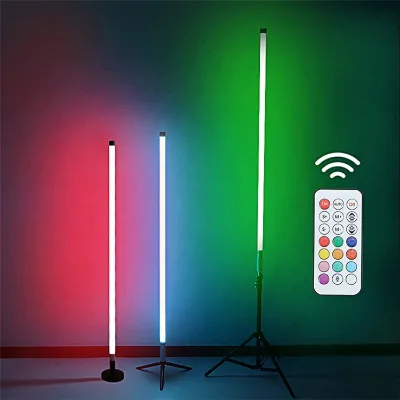 2022 New Products Outdoor Waterproof IP65 Portable Battery Powered T8 Led Tube Lighting Standing RGB Tube Light