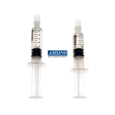 Amsino Medical Disposable Prefilled Seringue De Rincage 3ml 5ml 10ml 20ml Saline Solution Iv Flush Syringe
