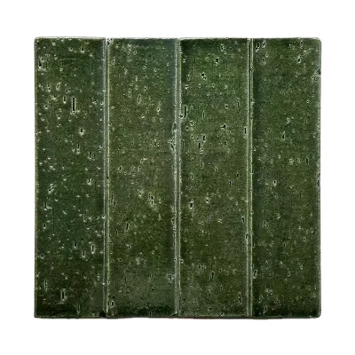 PK Split Brick Ceramic 240*60mm Hotel Resort Decor Wall Tiles Handmade Glazed Non-Slip Wear-Resistant Vintage Rustic Tiles
