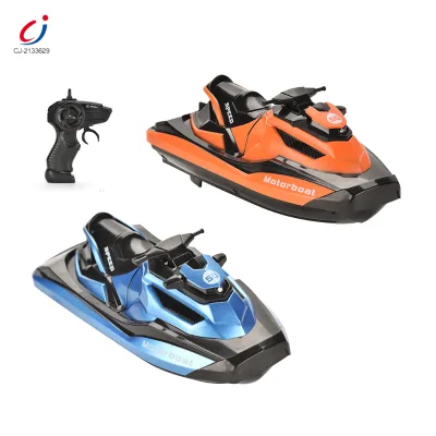 New Design 2.4G High Speed Racing Remote Control Waterproof Rc Motorboat Toy for Kids
