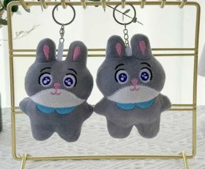 Anoeo Zootopia Professional Plush Pattern Making Plushie Cute Fuzzy Mini Zoo Animal 4 Inch Keychain Toys 11-30cm Promotional