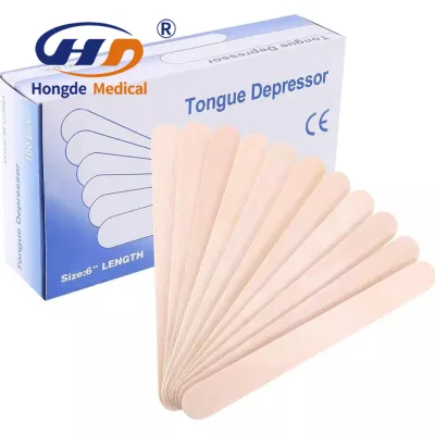 Disposable Sampling Swab Stick Sterile Tongue Depressor
