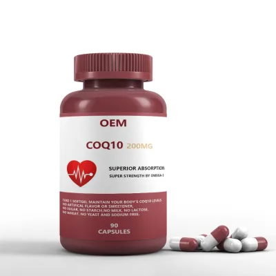 OEM Customize Private Label Coenzyme Q10 Powder Q10 Coenzyme Coenzyme Q10 Capsules