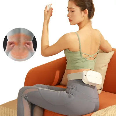 HEZHENG New Arrival HZ-Y1 Remote Control Waist Massage Belt Hammer Pounding Lumbar Massager Back Pain Relief Care Device