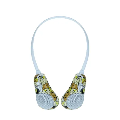 Factory OEM Wireless Neck Wearable Speaker Bluetooth 5.0 for Kids Gift Design Neckband Speaker Hand-free TWS Bass Enhanced
