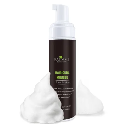 2022 New Arrival Anti Frizzy Hair Curl Mousse Fast Drying Hair Foam Mousse Extra Hold for Women