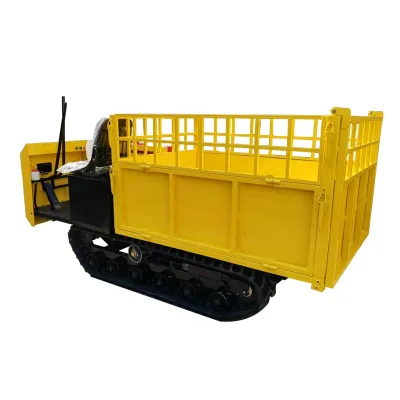 1.5T Crawler Transport Vehicle, Simple to Operate and Easy to Use, Suitable for Pulling Palms, Concrete, and Stones, and Can Be