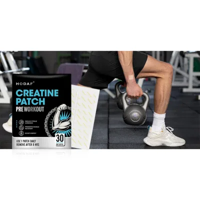 2025 OEM Hot PU Film Nov-woven Fabric Creatine Patch Creatine Transdermal Nutrition Patches