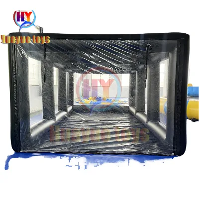 Portable Outdoor Inflatable Carport Garage Durable PVC 2-Year Warranty with Air Pump Accessory